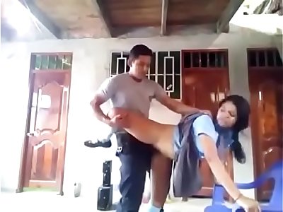 Chunky tits indian school unsubtle fucked hard by bf